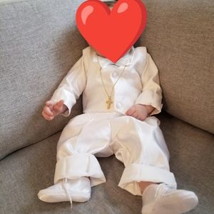 Children's Baptism Outfit 6-9mo